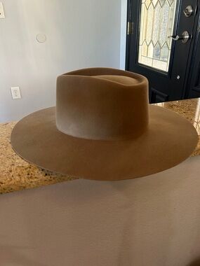 GIGI PIP Suede Brown Felt Hat